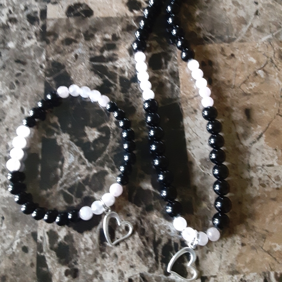 Gemstone Set bracelet and Necklace - Picture 1 of 1